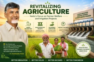 Revitalizing Agriculture: Naidu’s Focus on Farmer Welfare and Irrigation Projects